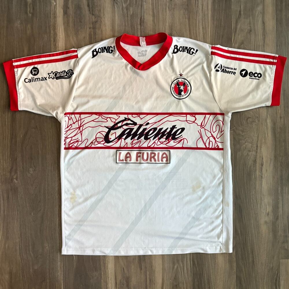 Club Tijuana Xoloitxcuintle De Caliente Soccer Jersey Men's Size L Telcel